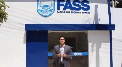 O Diretor Geral da Faculdade Socorro Soares (FASS) informa que as INSCRIÇÕES para o VESTIBULAR estão ABERTAS